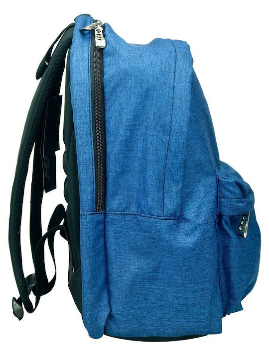 No Fear Schulranzen Rucksack in Blau Farbe