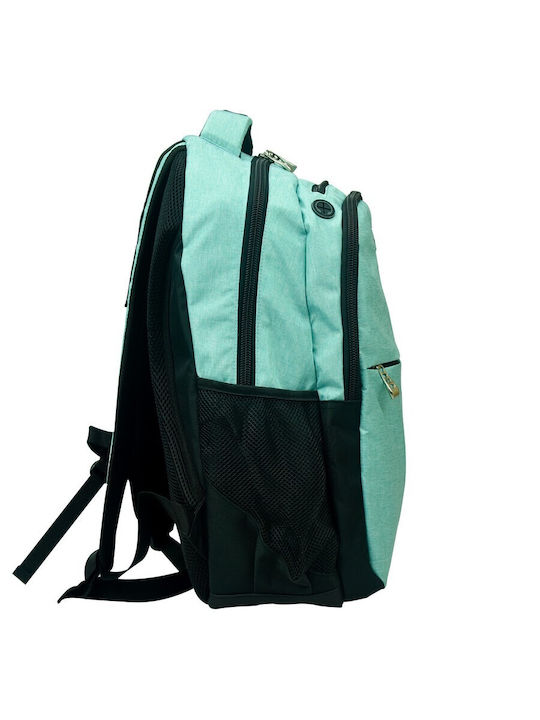 No Fear School Bag Backpack Elementary, Elementary in Turquoise color