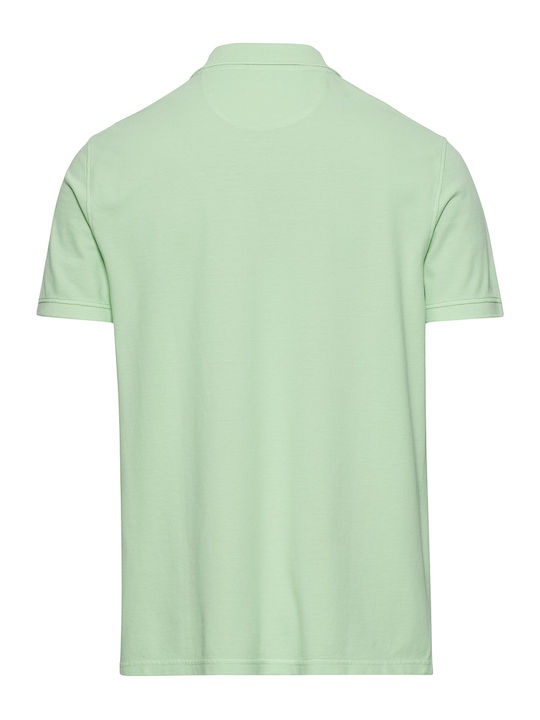 Camel Active Men's Short Sleeve Blouse Polo Green