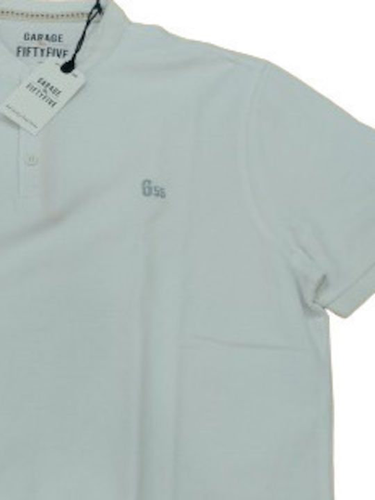 Garage Fifty5 Ανδρική Μπλούζα Κοντομάνικη Polo White