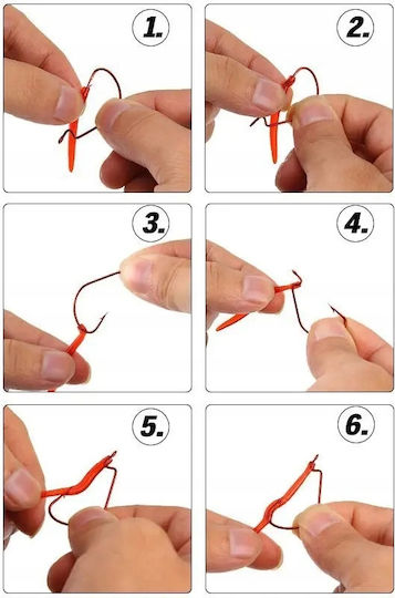 Künstlicher Köder 3.5cm Red Set 100Stück