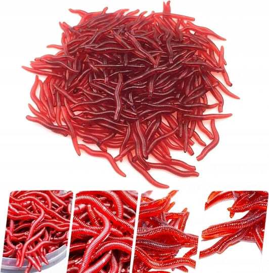 Künstlicher Köder 3.5cm Red Set 100Stück