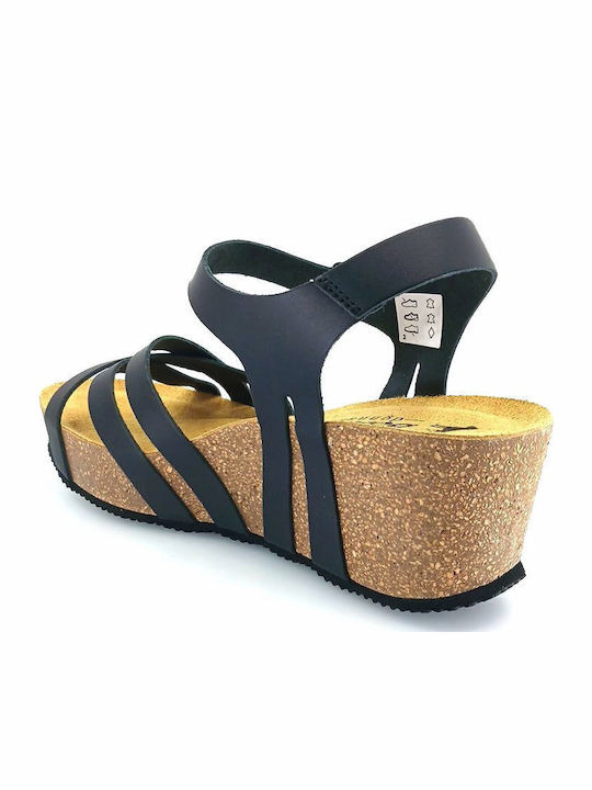 Anatomic Women's Leather Platform Shoes Black