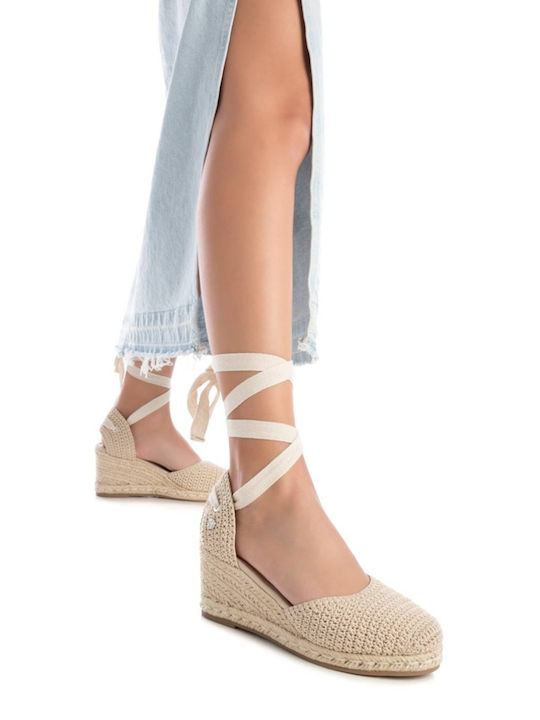 Xti Women's Platform Espadrilles Beige