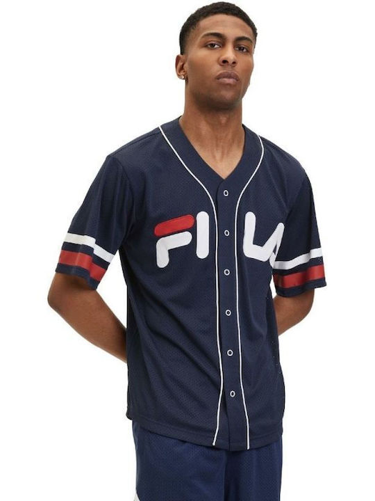 Fila Men's Shirt Navy Blue