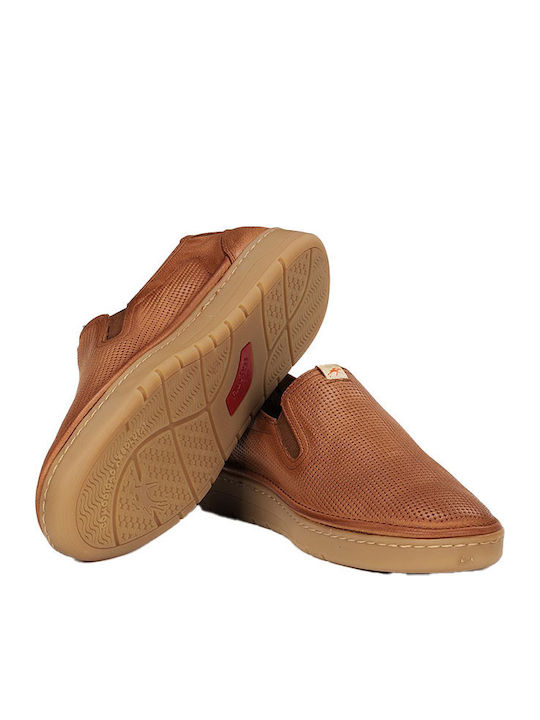 Leder Herren Freizeitschuhe Tabac Braun