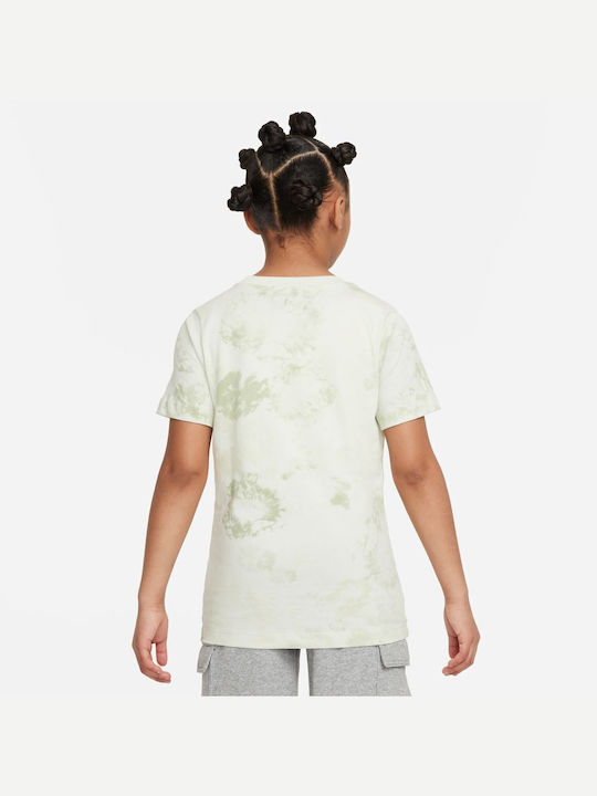 Nike Children's Blouse Short Sleeve Green Sportswear