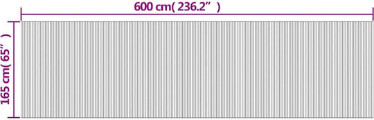 vidaXL Διακοσμητικό Παραβάν από Μπαμπού 165x165cm