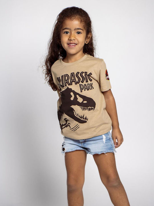 Kinderoberteile Kurzärmelig Khaki Jurassic Park
