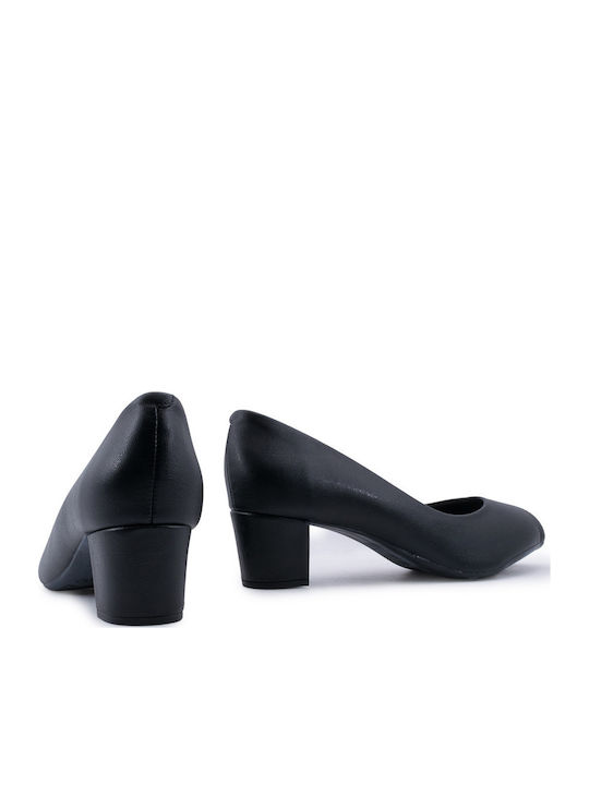 Pumps mit mittelhohem Absatz Schwarz