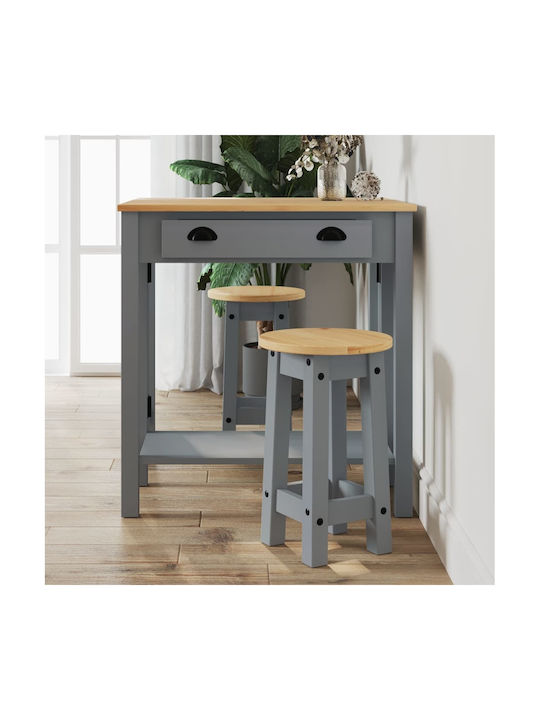 Stool for Bar Outdoor Grey