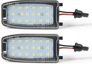 Lumini pentru plăcuțele de înmatriculare Lumini LED pentru BMW Magazin online / Serie 4 Land Rover Descoperire / Freelander / Range Rover / Range Rover Sport 2buc