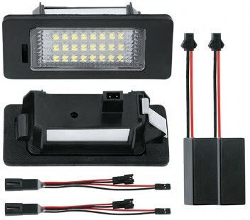Lumini pentru plăcuțele de înmatriculare Lumini LED pentru Audi A4 / Magazin online / A1 Seat Ibiza Volkswagen Passat Porsche Panamera 2010 2buc