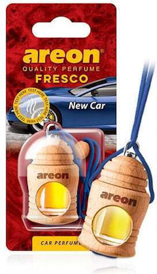 Areon Car Air Freshener Pendand Liquid Fresco New Car 4ml