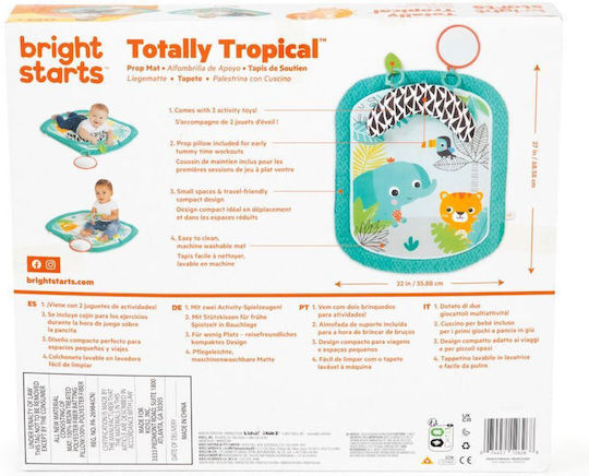 Bright Starts Covoraș De Joacă Tropical Pentru Nou-Născuți