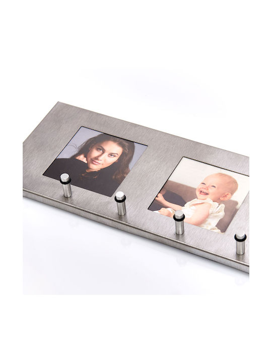 Agățătoare Chei De Perete Metalică 5 Compartimente 29x3.8x13cm