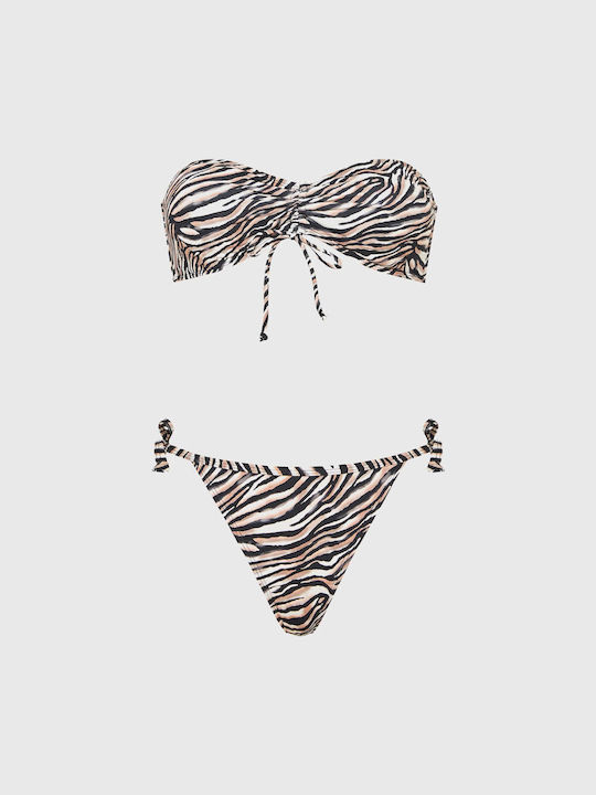 Funky Buddha Bikini Slip Μαύρο