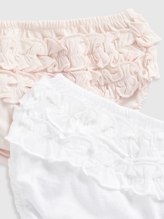 Mothercare Σετ Παιδικά Βρακάκια Ροζ 2τμχ