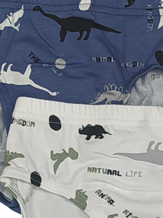 Cotonella Set of Kids' Briefs Beige 3pcs
