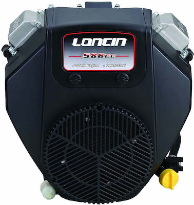 Loncin Motor pe benzină 586cc 9.2hp Ax Vertical cu Pană