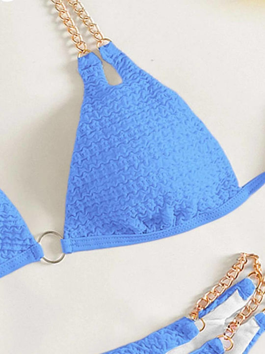 Woman's Fashion Set Bikini Blue