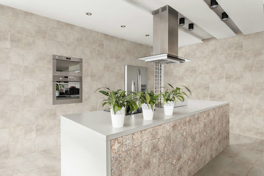 Keros Decorado Placă Interior Mat 50x25cm Bej