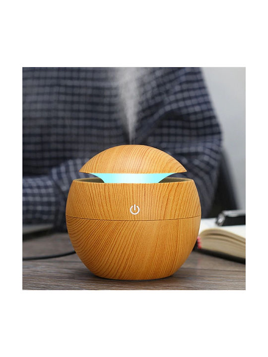 Aromatherapy Led Συσκευή Αρωματοθεραπείας Υπερήχων με Χρονοδιακόπτη 200ml E135