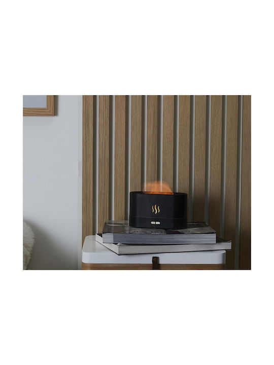 The Home Deco Factory Led Συσκευή Αρωματοθεραπείας Μαύρη 180ml VE6068