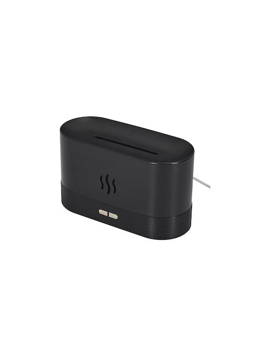 The Home Deco Factory Led Συσκευή Αρωματοθεραπείας Μαύρη 180ml VE6068