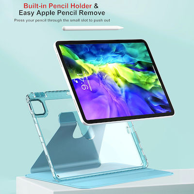 Techsuit Flip Cover Purple iPad Pro 11 (2018 / 2020 / 2021 / 2022)