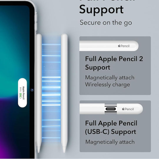 ESR Classic Hybrid Back Cover Ανθεκτική Διάφανη (iPad Air 13" 2024/2025/2026)