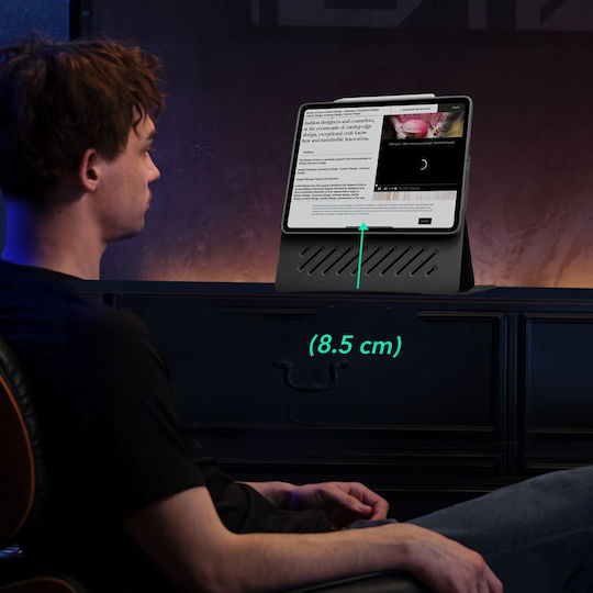 ESR Flip Cover Σιλικόνης Μαύρο (iPad Pro 2024 13")