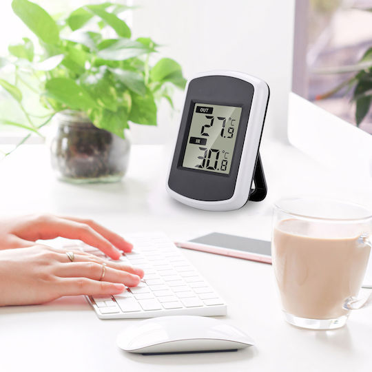 E707 Wireless Stație meteorologică Digital Tabelul Alb