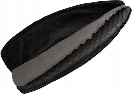 Gun Rifle Shotgun Case Bag Foam Padding Black 116cm