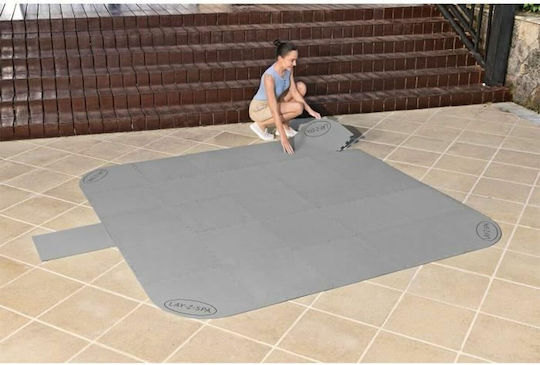 Bestway Lay-Z-Spa Pool Ground Pad 196x196cm Gray