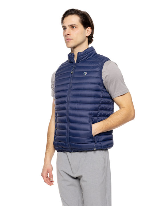 Splendid Men's Sleeveless Jacket Blue