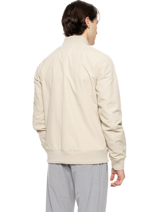 Jacke Bomber Lt Beige