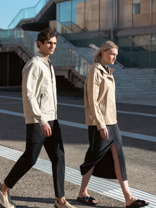 Jacke Bomber Lt Beige