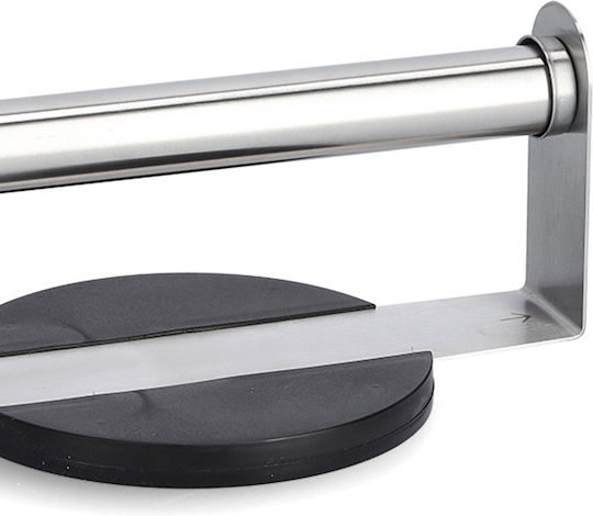 Zeller Metallic Paper Towel Holder Silver 17x17x30cm 24857