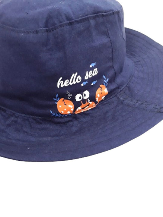 Venere Παιδικό Καπέλο Bucket Navy Μπλε