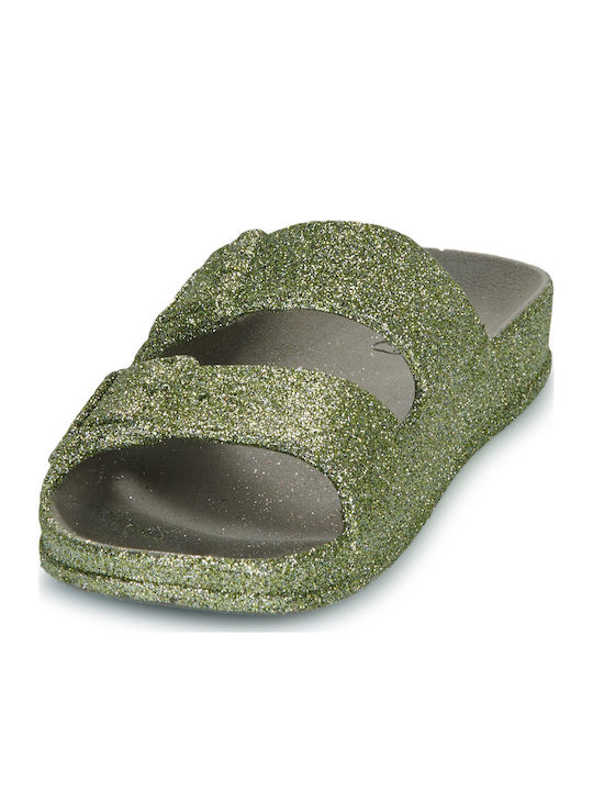 Șlapi În Stil Sandale Kaki