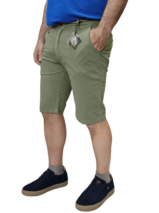 Cotton Green Bermudă de Bărbați Chino GREEN