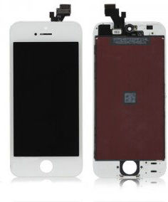 Екран със Сензорен Механизъм за iPhone 5 (Бял)