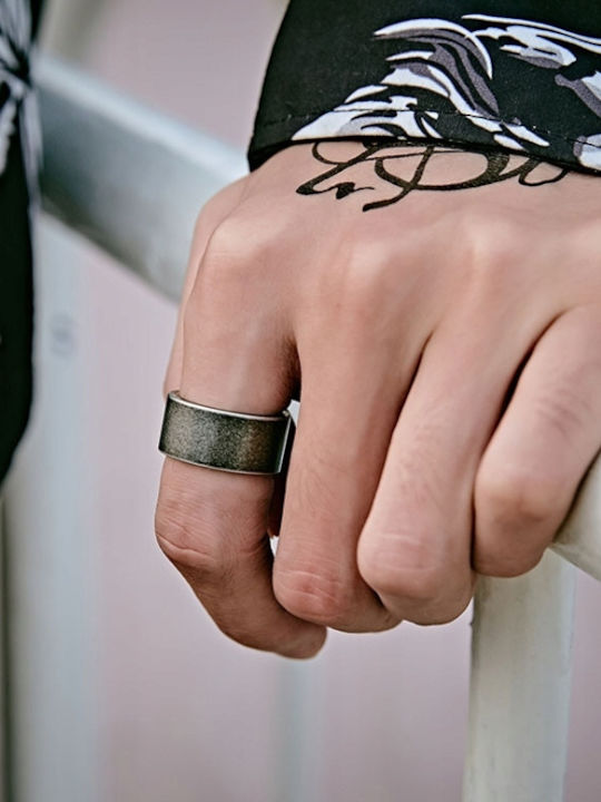 Vikings 316L Steel Silver Amulet Ring