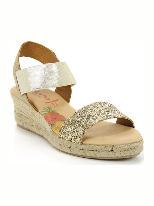 Marila Footwear Platforme dama Bej