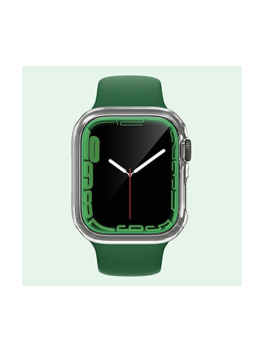 Araree Plastic Case in Transparent color for Apple Watch 45mm