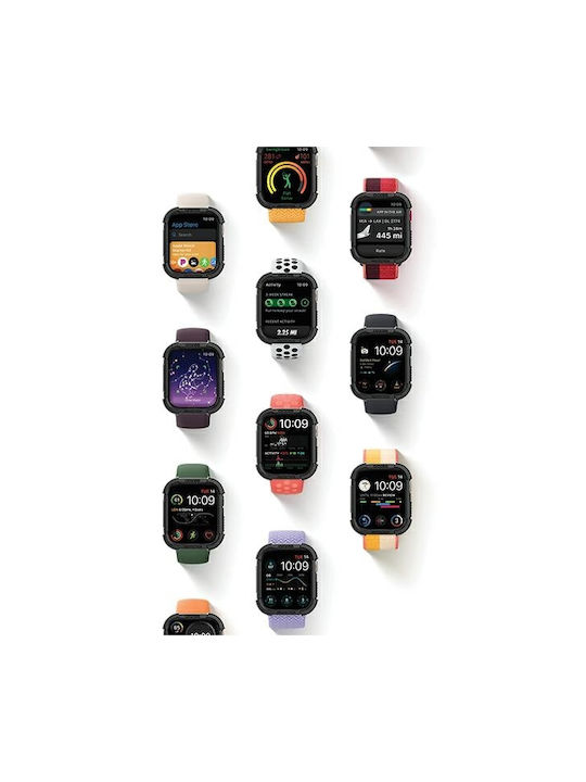 Araree Θήκη Σιλικόνης σε Μαύρο χρώμα για το Apple Watch 41mm