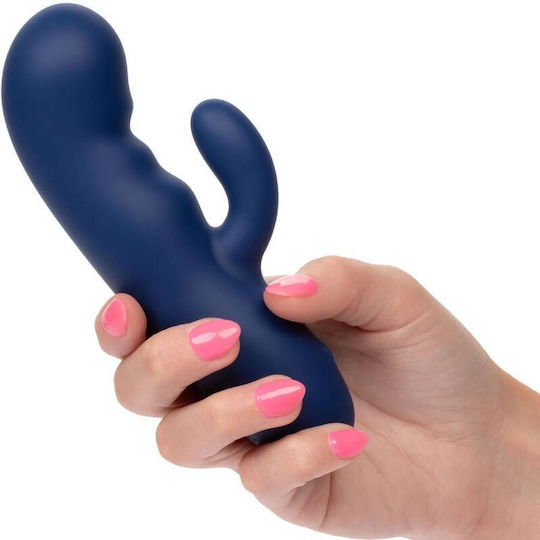 Calexotics Cashmere Silk Doppelter Vibrator 2,5cm Blau