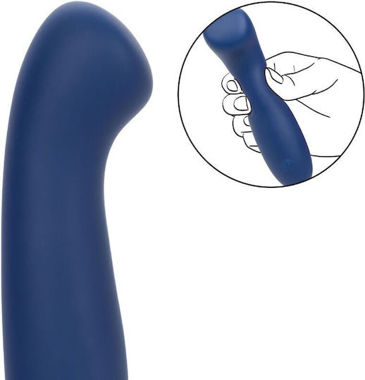 Calexotics Cashmere Satin G Vibrator G-Punkt 15.25cm Blau