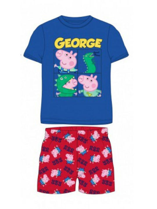 Peppa Pig Детска пижама Лятна Blue Peppa Pig Детска пижама Лятна Blue